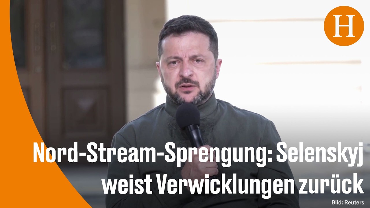 Nord Stream 2 Sprengung – Unterwasser-Gaspipeline Nord Stream 2 in der Ostsee nach der Sprengung im September 2022