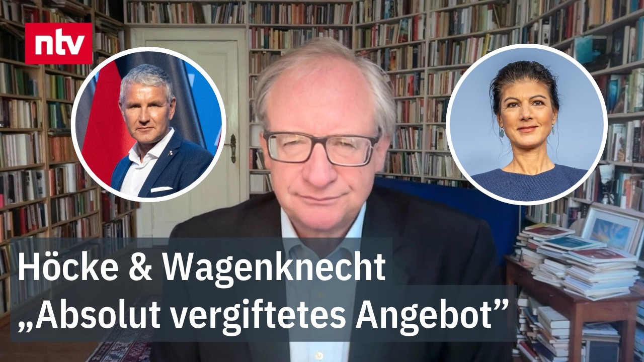 Höcke Angebot Wagenknecht – Björn Höcke und Sahra Wagenknecht – Höckes Angebot an Wagenknecht als politisches Manöver
