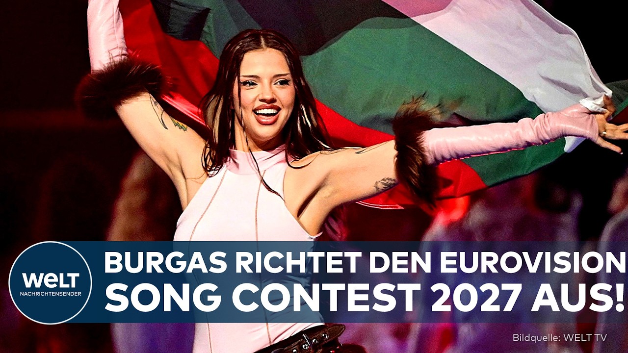 Eurovision 2027 – Blick auf die Küstenstadt Burgas am Schwarzen Meer, Gastgeberstadt des Eurovision Song Contest 2027