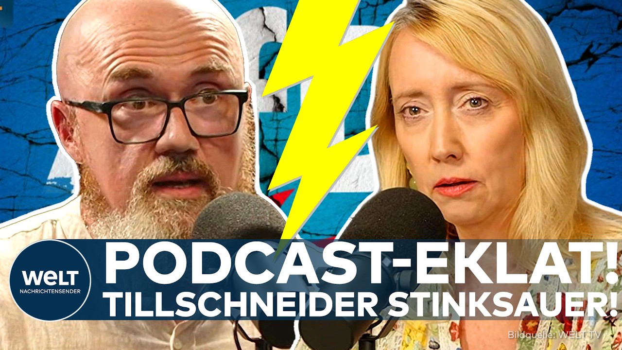 AfD-Politiker Hans Thomas Tillschneider bei einem öffentlichen Auftritt – Tillschneider Podcast-Abbruch sorgt für Diskussion