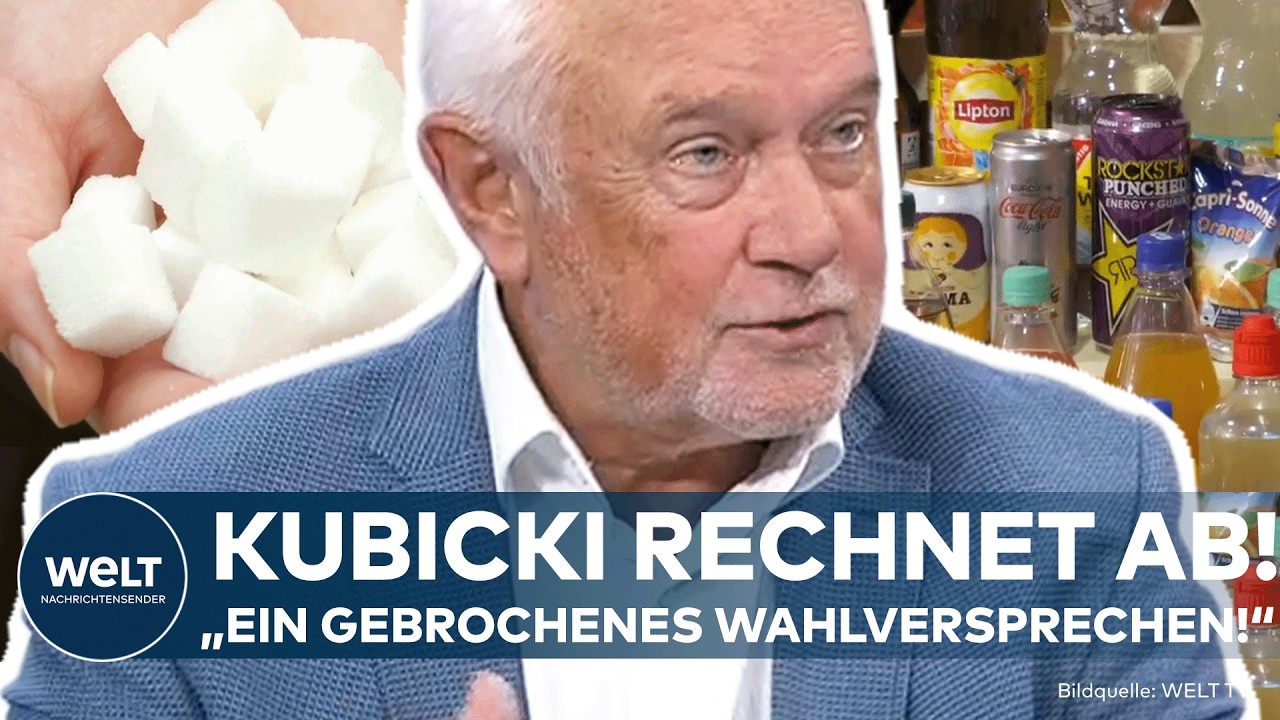 FDP-Chef Wolfgang Kubicki spricht zur geplanten Zuckersteuer auf zuckerhaltige Getränke in Deutschland