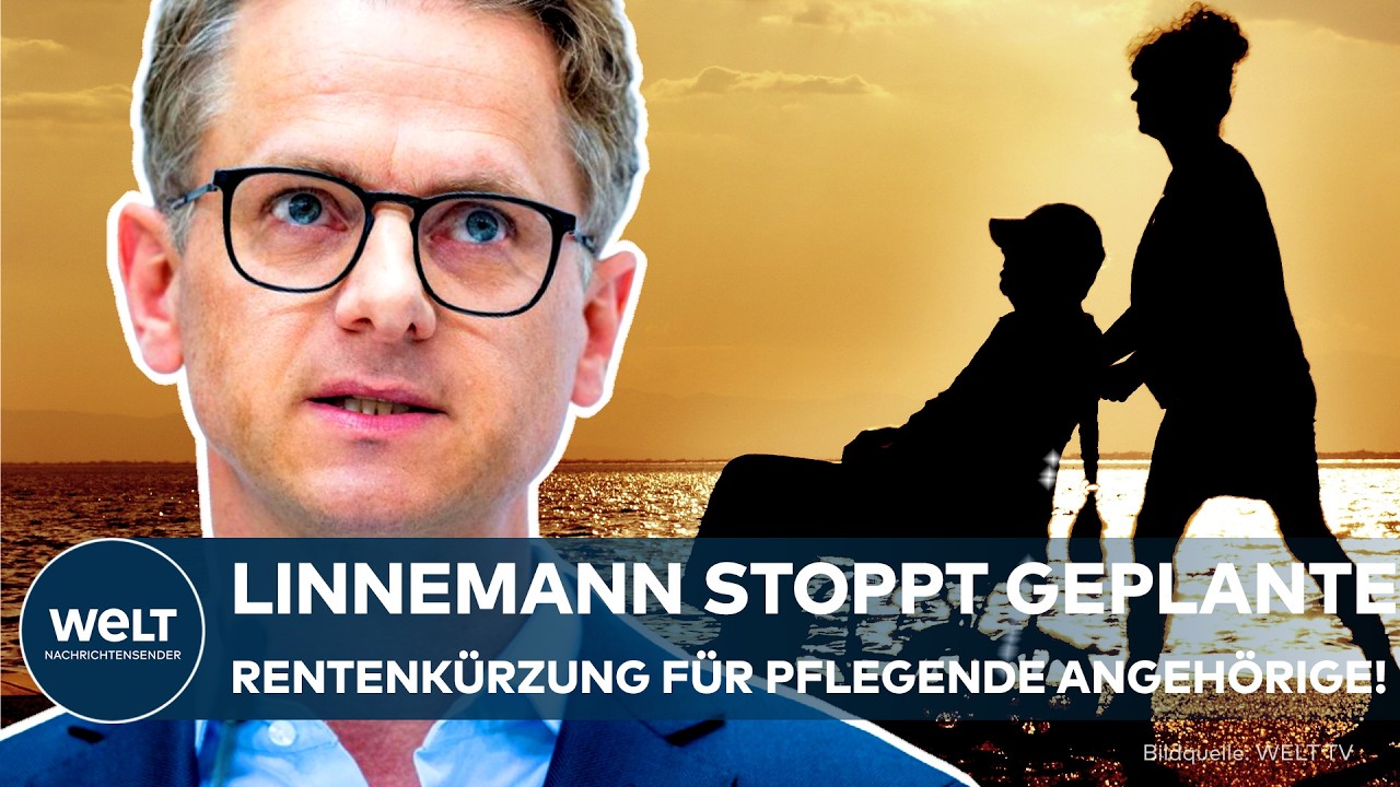 Gesundheitsminister Karsten Lindemann bei Pressekonferenz zur Pflegereform und Rentenansprüchen pflegender Angehöriger