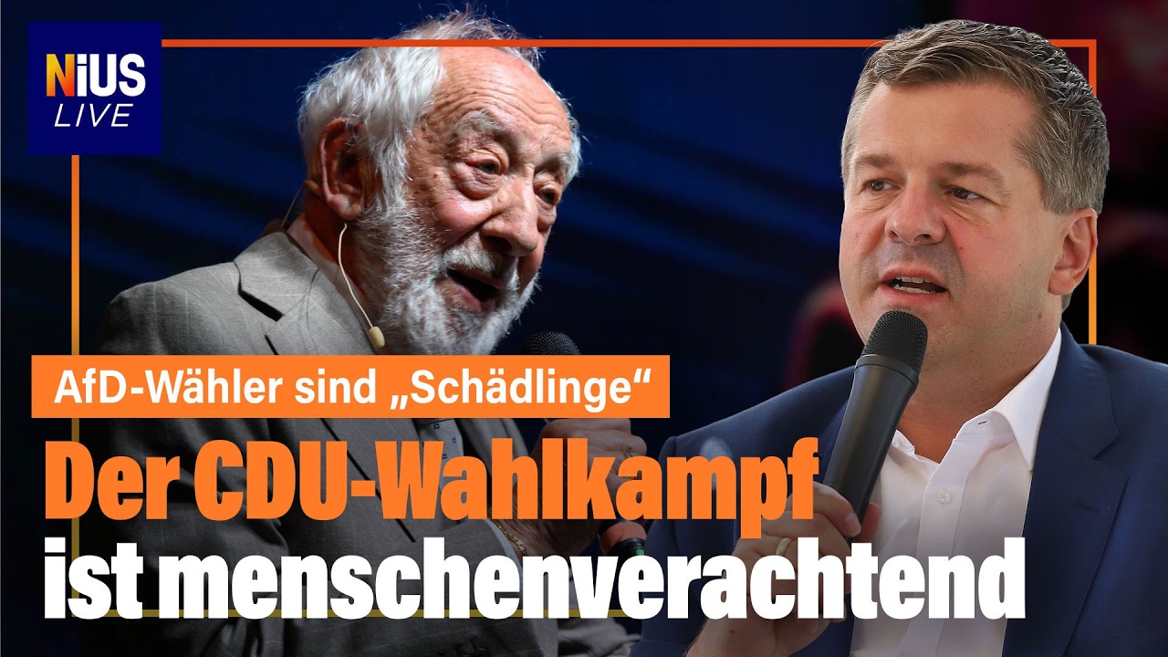Dieter Hallervorden bei einem Auftritt – sein TikTok-Video zur Hallervorden Schädlingsbekämpfung sorgt für politischen Streit