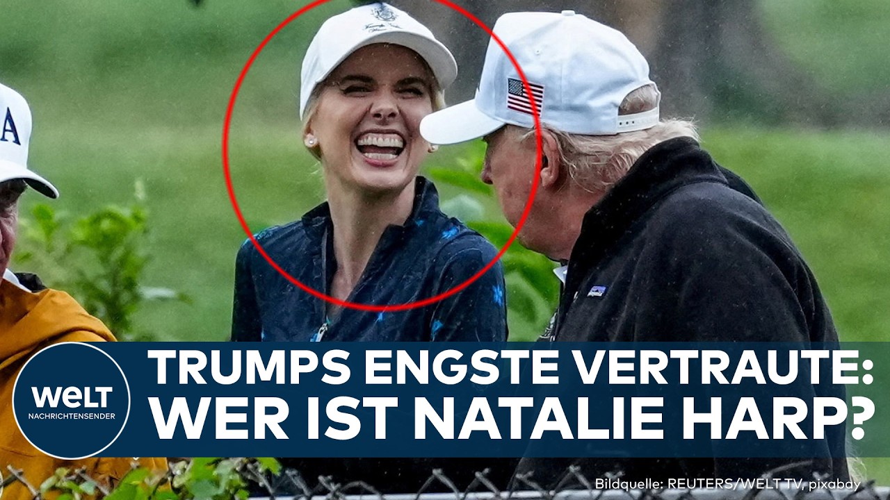Natalie Harp, enge Vertraute von US-Präsident Donald Trump, im Weißen Haus bei einer offiziellen Veranstaltung