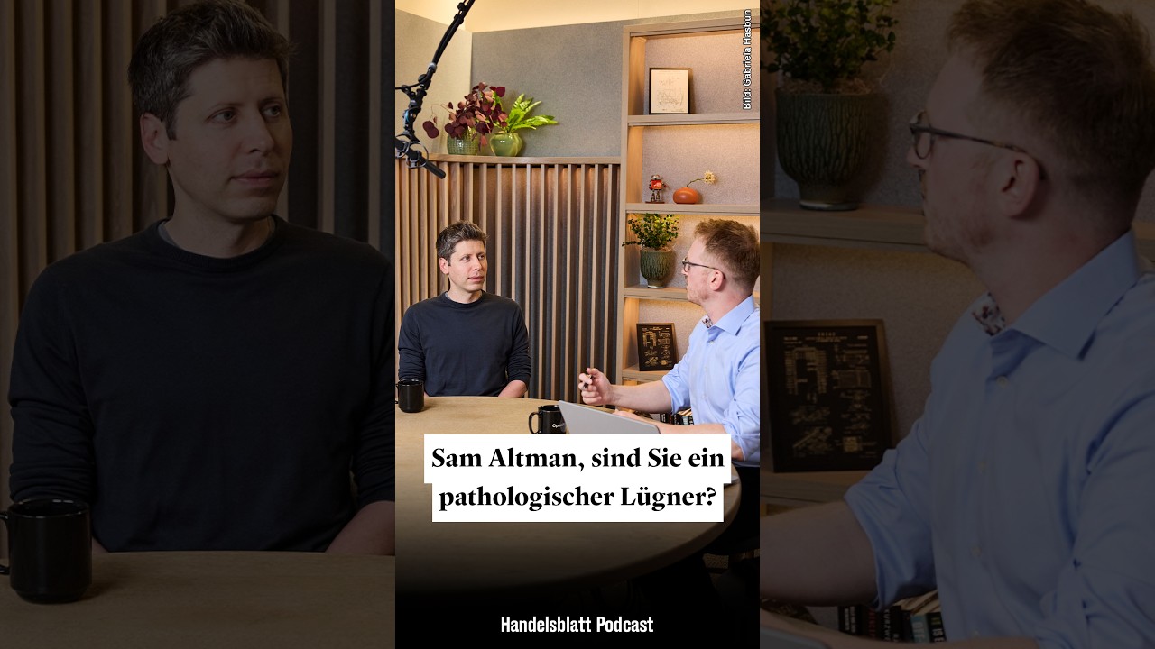 Sam Altman, CEO von OpenAI, spricht in einem Interview über Vertrauen und das Sam Altman Interview 2023