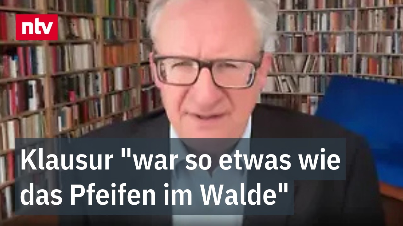 Kabinettsklausur Geschlossenheit – Albrecht von Lucke, Politikwissenschaftler, kommentiert die Kabinettsklausur und die Gesc…