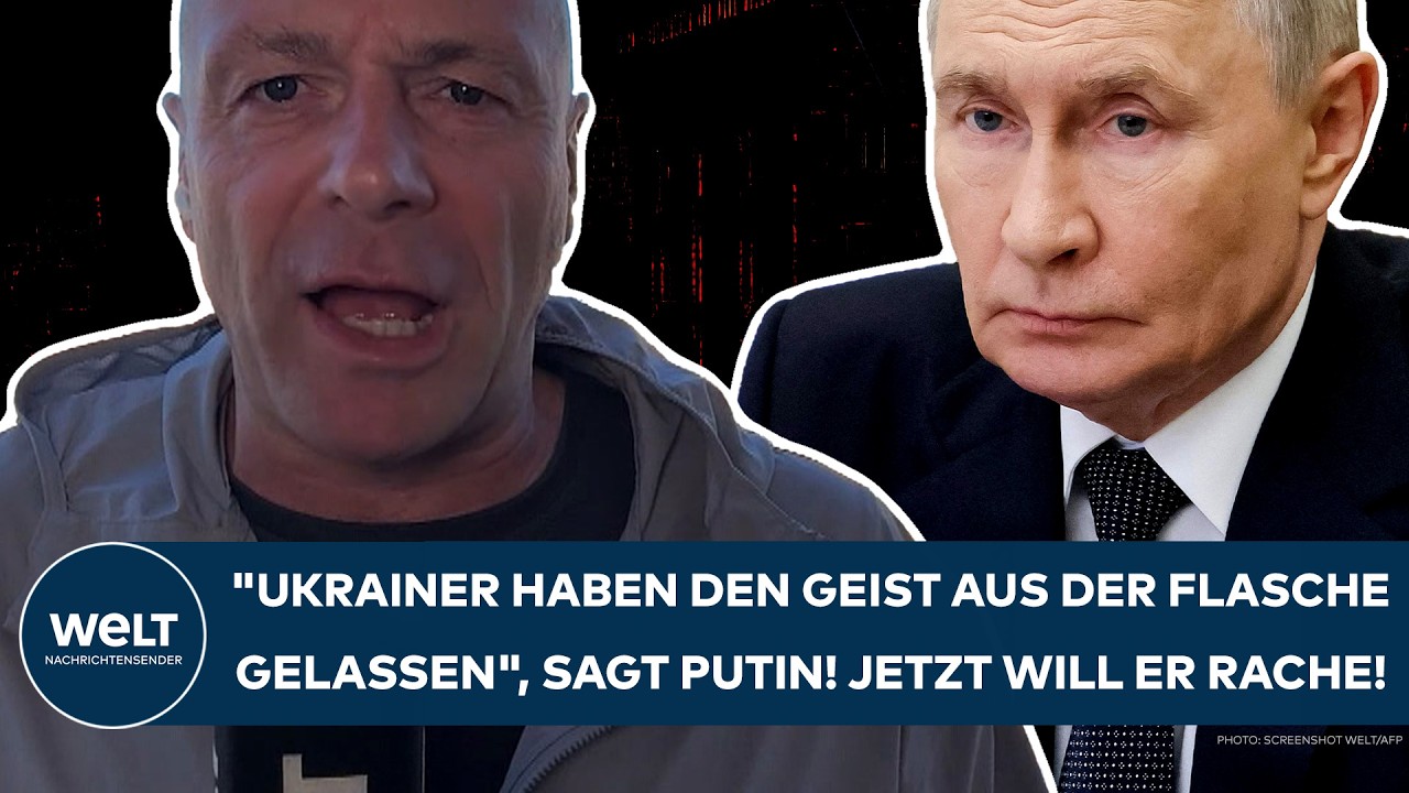 Drohnenangriff Kiew – Ukrainische Luftabwehr bei einem Drohnenangriff auf Kiew – Explosionen am nächtlichen Himmel über der …