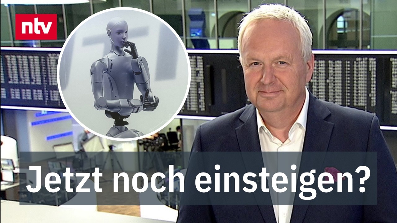 Humanoider Roboter von Unitree auf einer Bühne – Unitree Börsenstart mit über 600 Prozent Kursgewinn