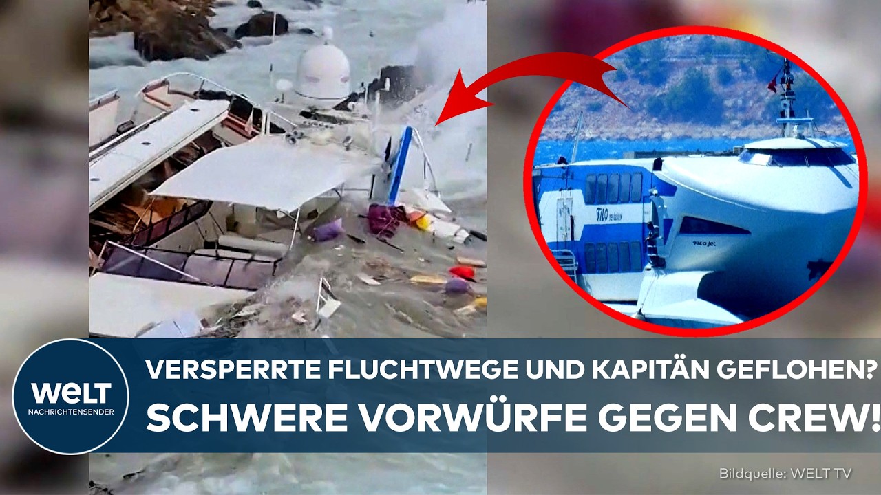 Fährunglück Zypern – Gesunkene Fähre Philoet vor der Küste Nordzyperns – Fährunglück mit acht Toten und 18 Vermissten