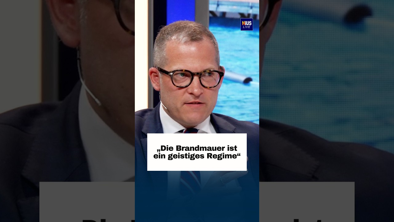 Brandmauer CDU – CDU-Logo und AfD-Schriftzug nebeneinander – Symbolbild zur Brandmauer-Debatte in der deutschen Innenpolitik