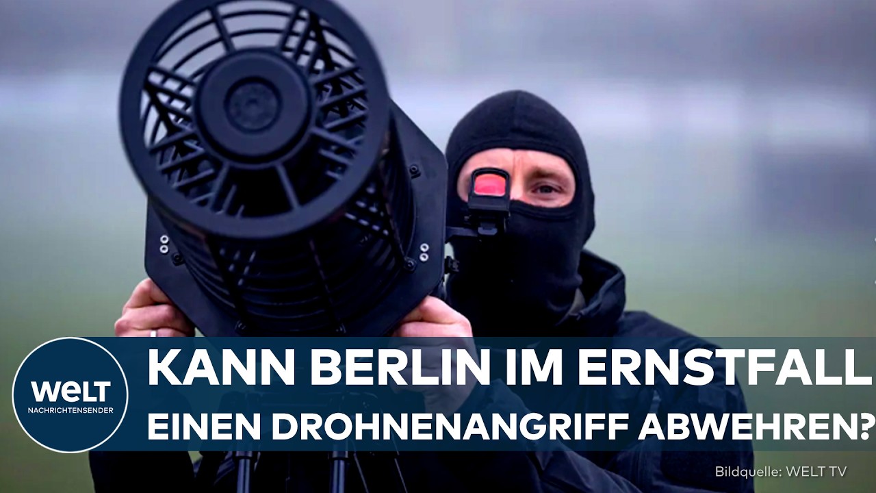 Drohne fliegt über dem Berliner Reichstag – Drohnenabwehr im deutschen Regierungsviertel auf dem Prüfstand
