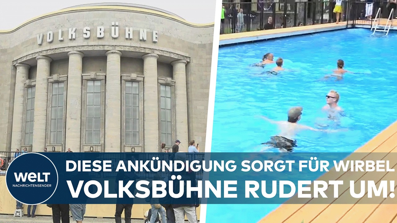 Das Freibad der Berliner Volksbühne, Schauplatz der Debatte um den Volksbühne Freibad Berlin-Streit