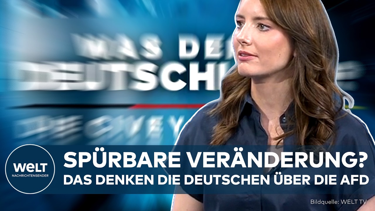 AfD Umfrage – Civey-Umfrage zur AfD-Stärke in Sachsen-Anhalt – Balkendiagramm zeigt Meinungen der Deutschen