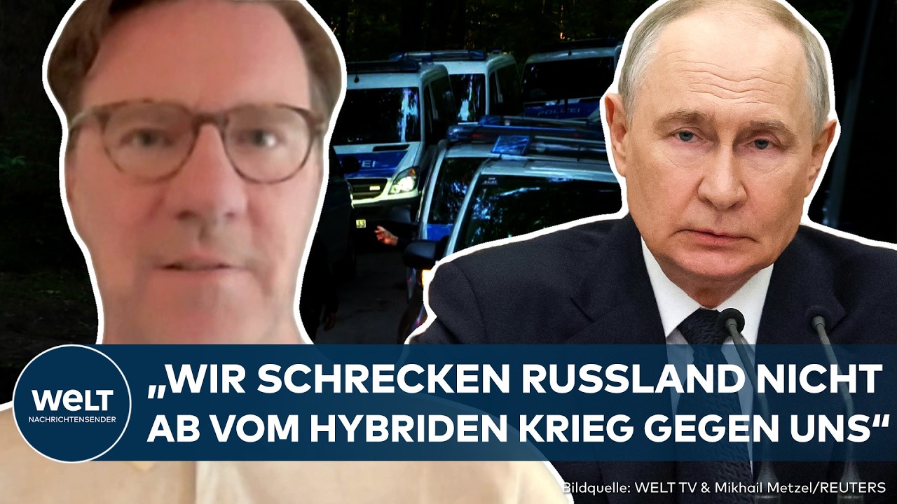 Symbolbild hybrider Krieg: Russische Geheimdienstaktivitäten und Waffendepot in Deutschland