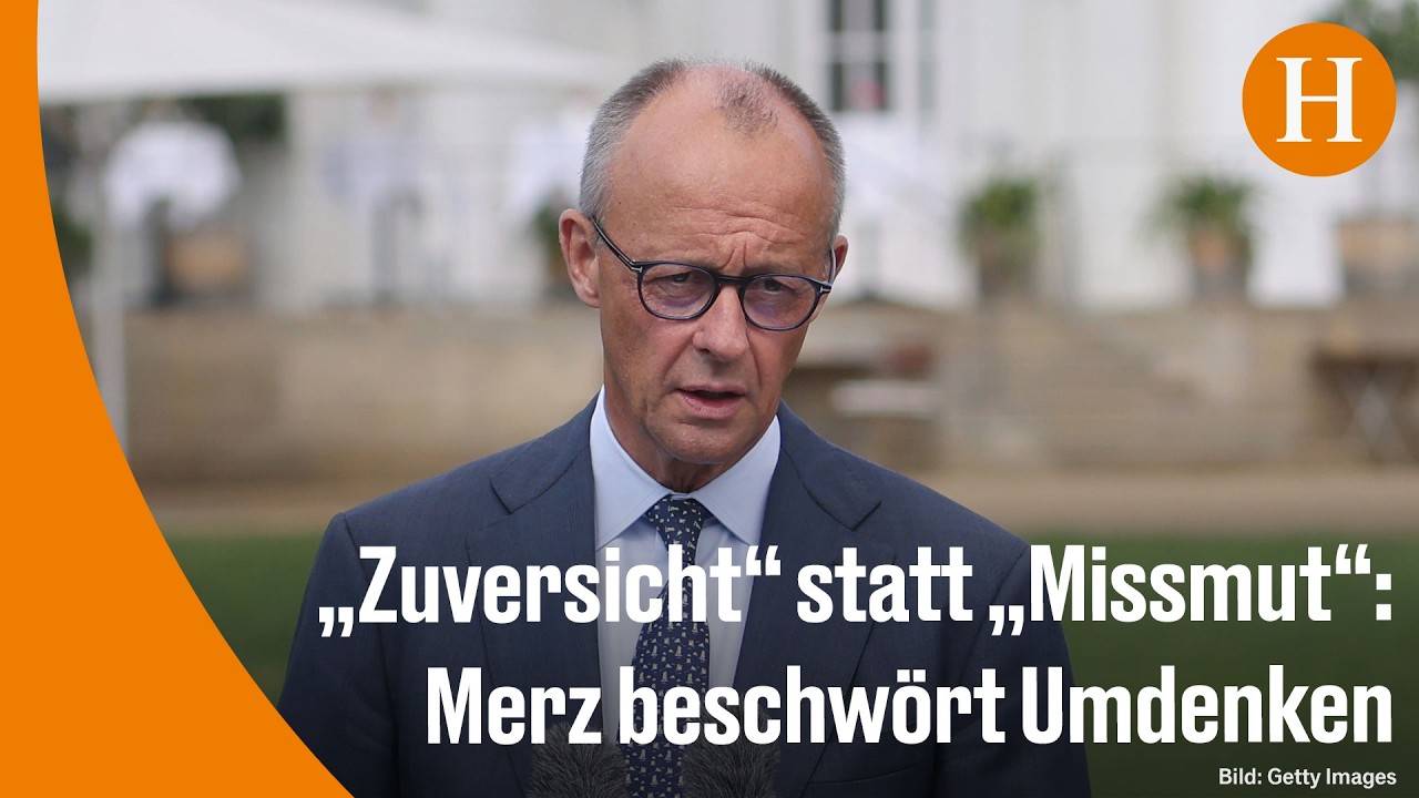 Wirtschaftsdaten Optimismus – Bundeskanzler Friedrich Merz spricht bei Kabinettsklausur über positive Wirtschaftsdaten und O…