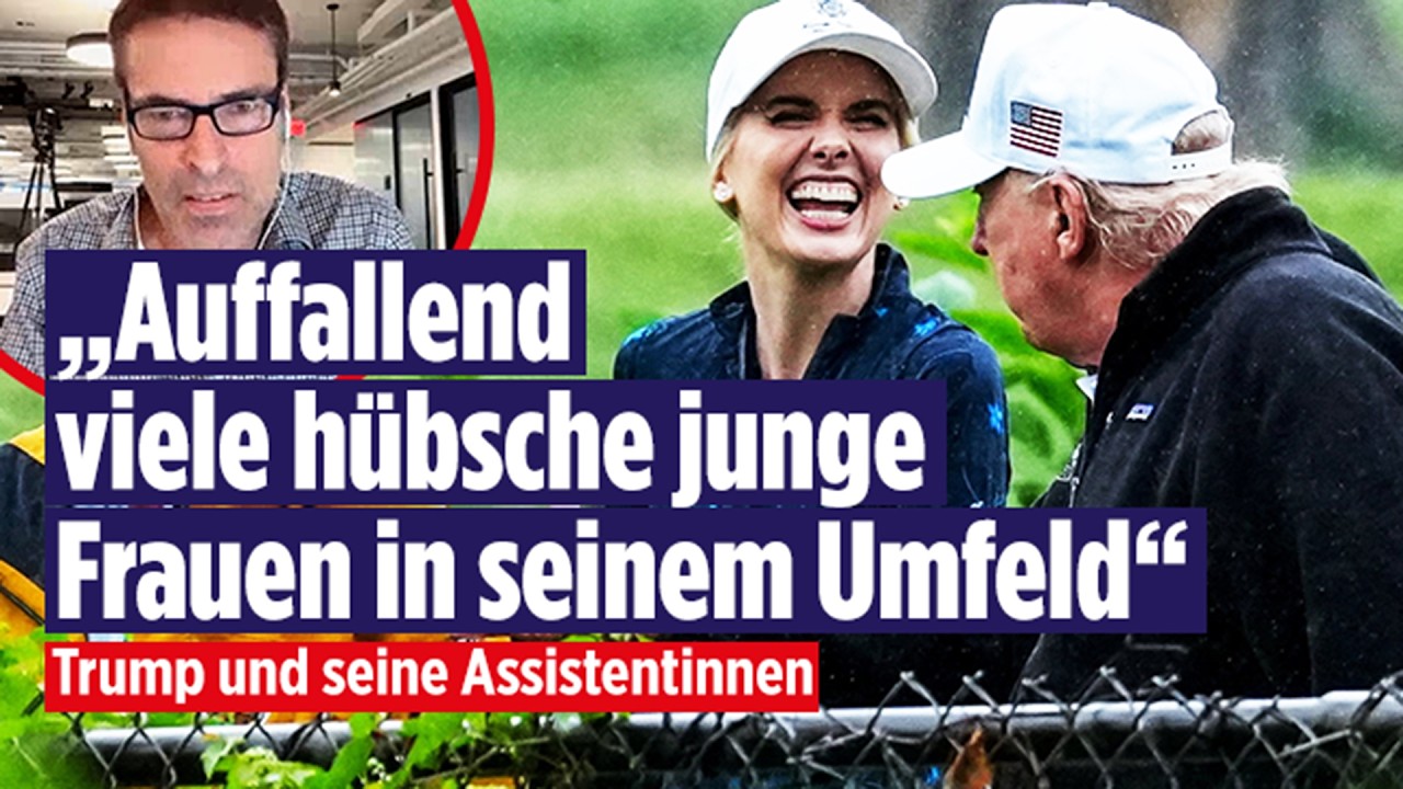 Natalie Harp Trump – Donald Trump und Assistentin Natalie Harp bei einem offiziellen Auftritt – Gerüchte um Trumps engste Ve…