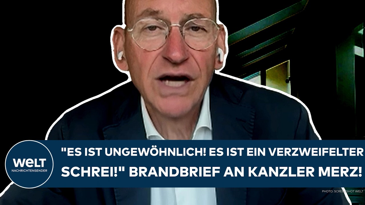 Brandbrief Wirtschaft – Ökonom Daniel Stelter kommentiert den Brandbrief der deutschen Wirtschaft an Bundeskanzler Merz wege…