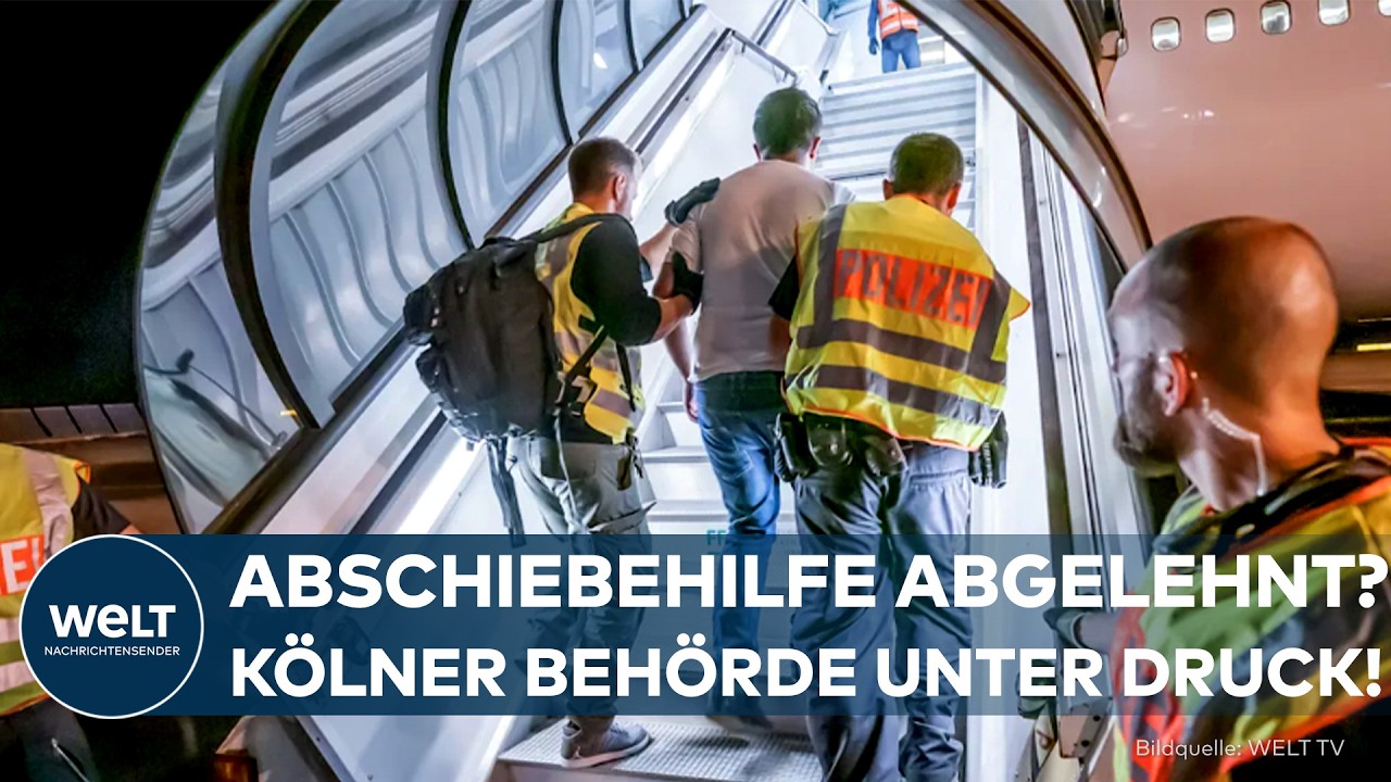 Eingang einer deutschen Ausländerbehörde – Kölner Ausländerbehörde im Fokus der Abschiebehilfe-Debatte