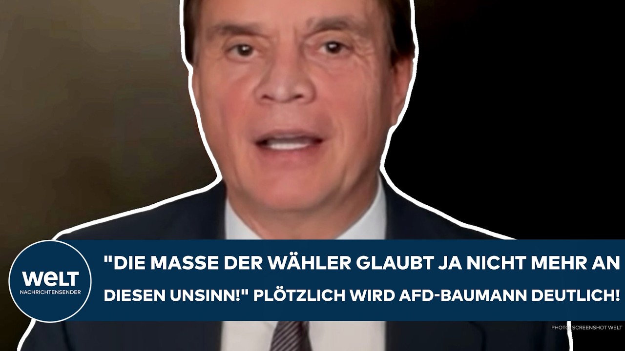 AfD Baumann – AfD-Fraktionsmanager Bernt Baumann im TV-Interview zu Landtagswahlen und AfD-Russland-Vorwürfen