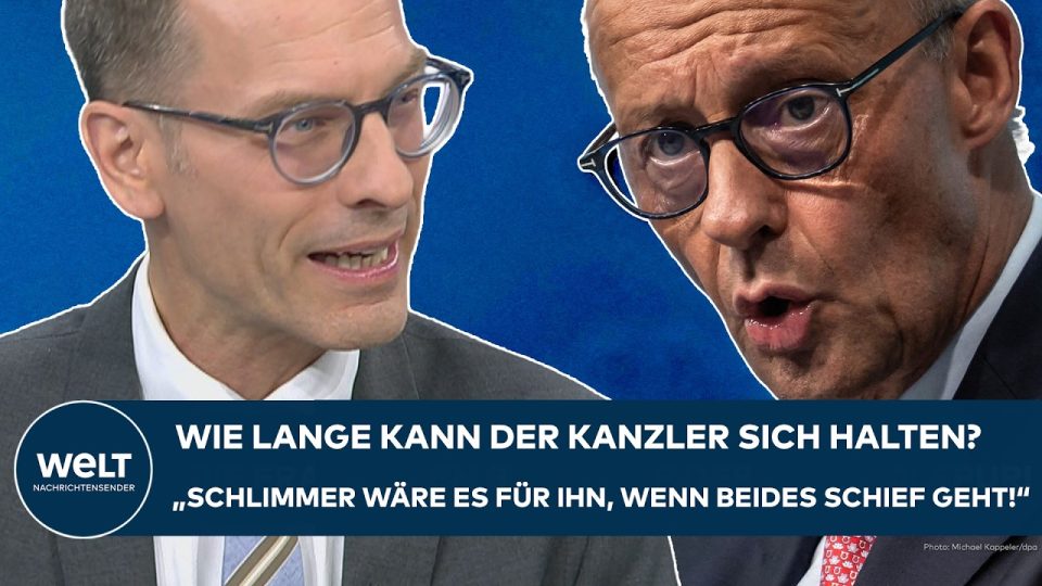 Friedrich Merz Kanzler – Friedrich Merz am Rednerpult im Bundestag – Debatte um den Verbleib des Kanzlers und mögliche Nachf…