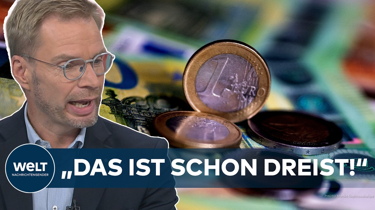 Reiner Holznagel, Präsident des Bundes der Steuerzahler, kritisiert die Steuerreform 2026 im TV-Studio