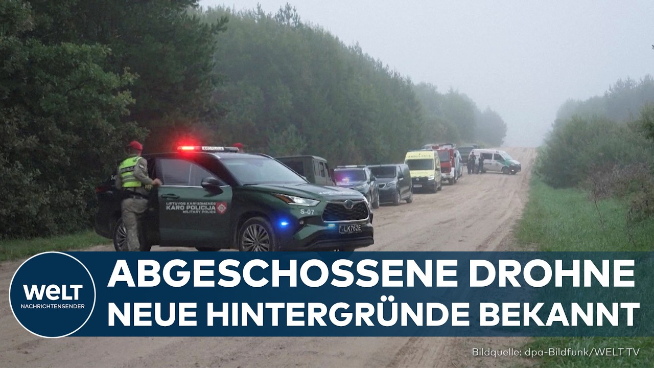 Drohne Litauen – NATO-Kampfjet bei der Luftraumüberwachung über dem Baltikum – Drohne über Litauen abgeschossen