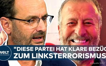 Issa Remmo auf der Wahlparty der Berliner Linkspartei in Kreuzberg – Berliner Linkspartei im Fokus der Kritik