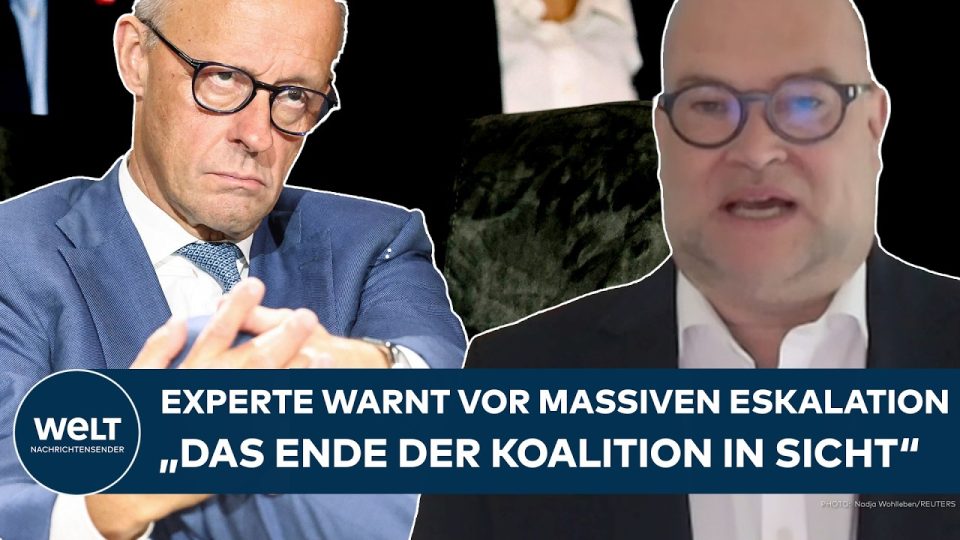Politikwissenschaftler Oliver Lempke analysiert drohenden Koalitionsbruch zwischen CDU und SPD im TV-Studio