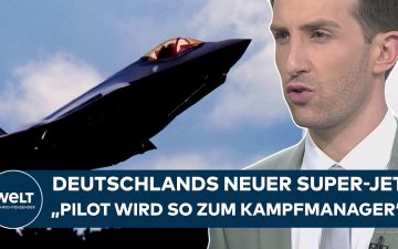 F-35 Deutschland – Bundeswehr F-35 Kampfjet auf einem Militärflugplatz, Deutschland übernimmt modernstes Tarnkappen-Flugzeug…