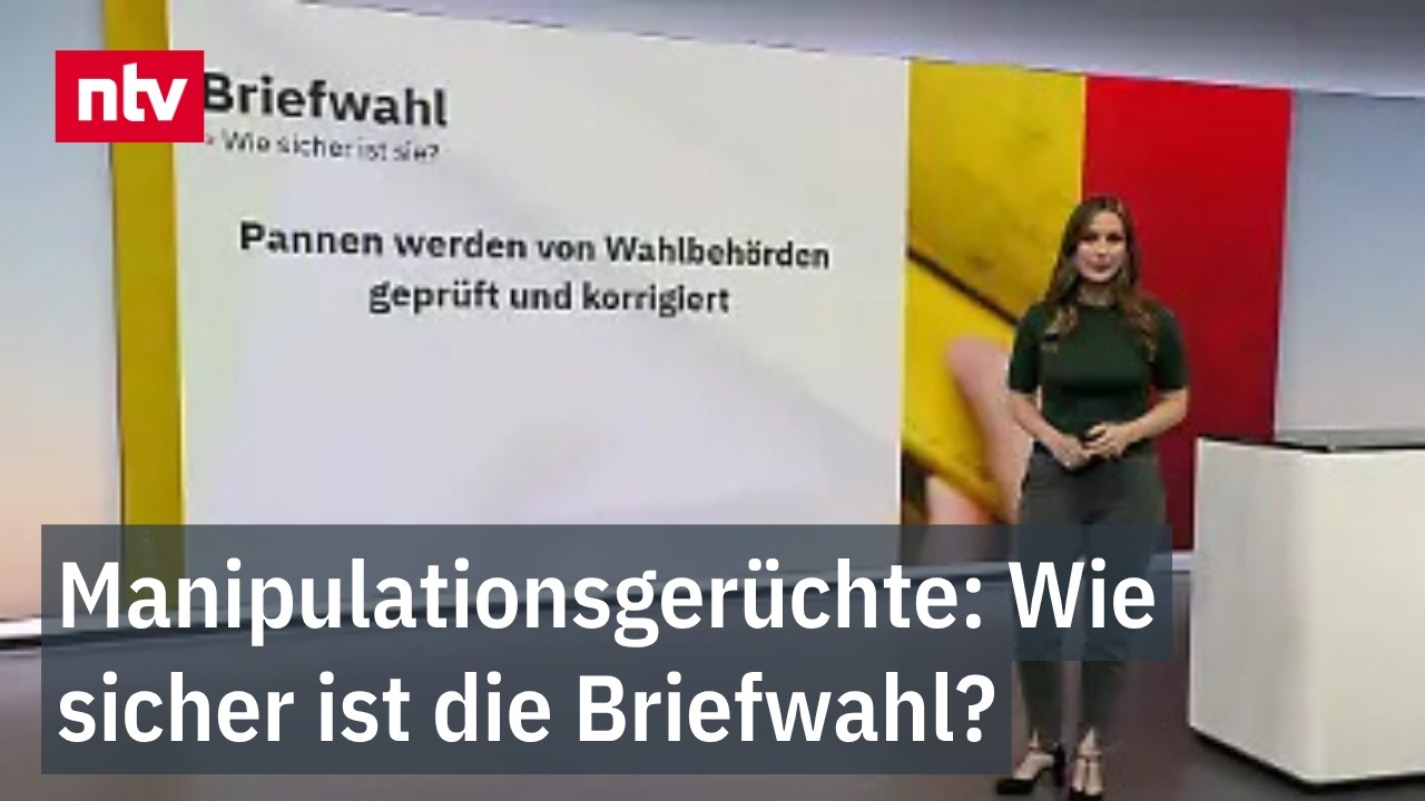Ausgefüllter Briefwahlumschlag liegt auf einem Tisch – Symbolbild zur Sicherheit der Briefwahl bei Landtagswahlen