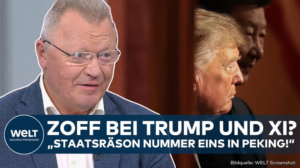 Xi Jinping und Donald Trump beim Gipfeltreffen – Xi bei Trump symbolisiert die neue Phase der China-USA-Beziehungen