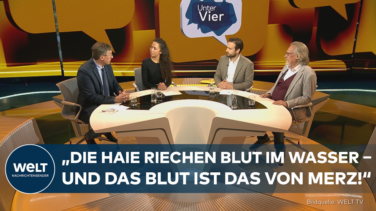 Friedrich Merz am Rednerpult im Deutschen Bundestag während der Generaldebatte zur Haushaltswoche