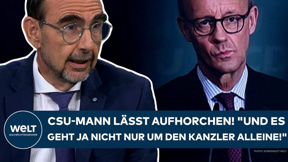 CSU Söder Merz Kanzlerfrage – CSU-Fraktionschef Hollecheck im TV-Interview zur Kanzlerfrage rund um Friedrich Merz und Marku…