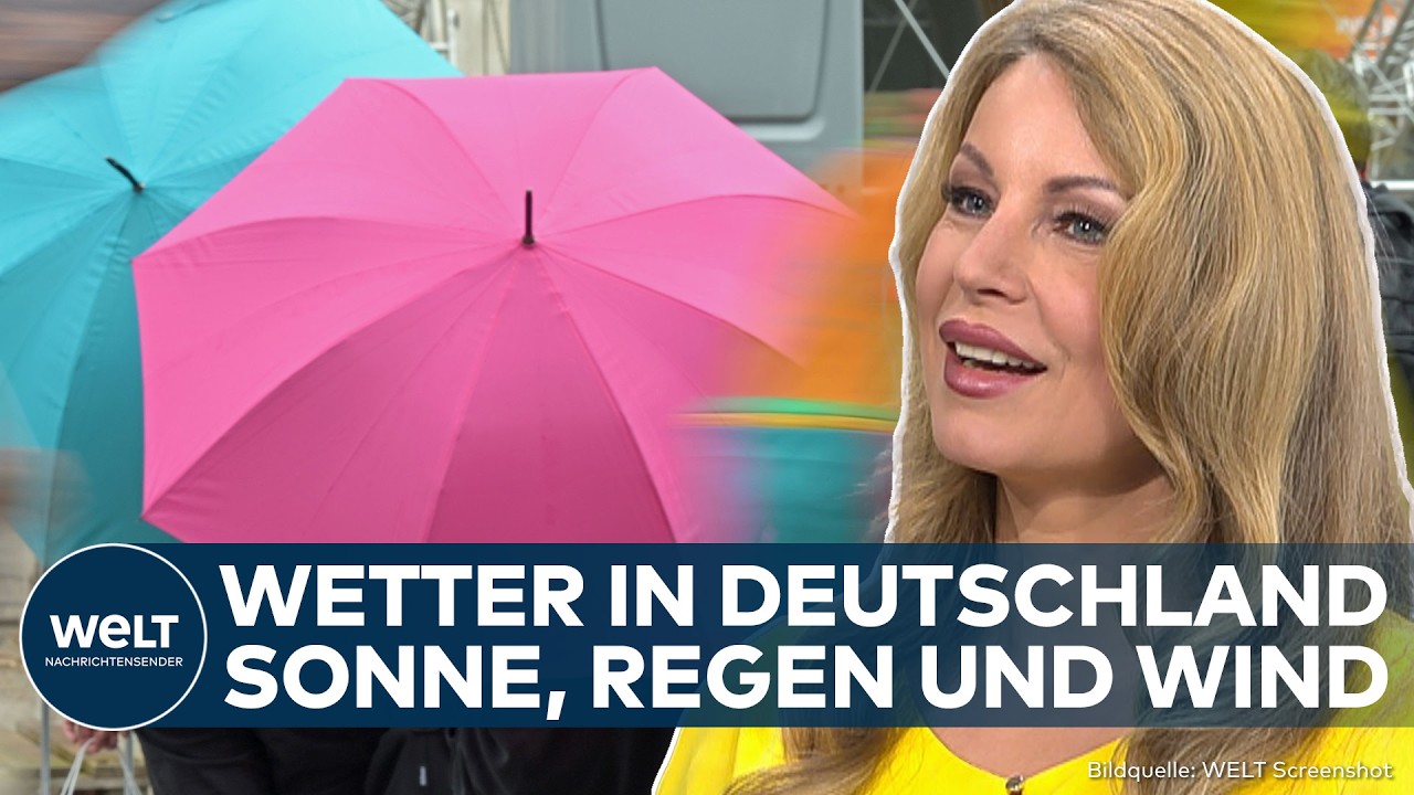 Wetterüberblick für Deutschland am Wochenende – Sonne im Süden und Regen im Norden beim Wetter am Wochenende