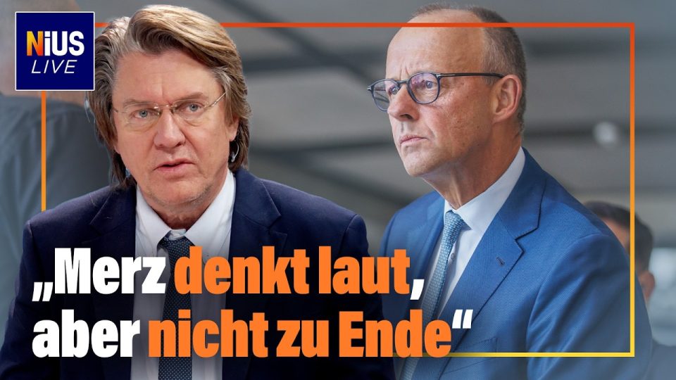 private Krankenversicherung – Bundeskanzler Friedrich Merz spricht auf einer Pressekonferenz zur privaten Krankenversicherun…