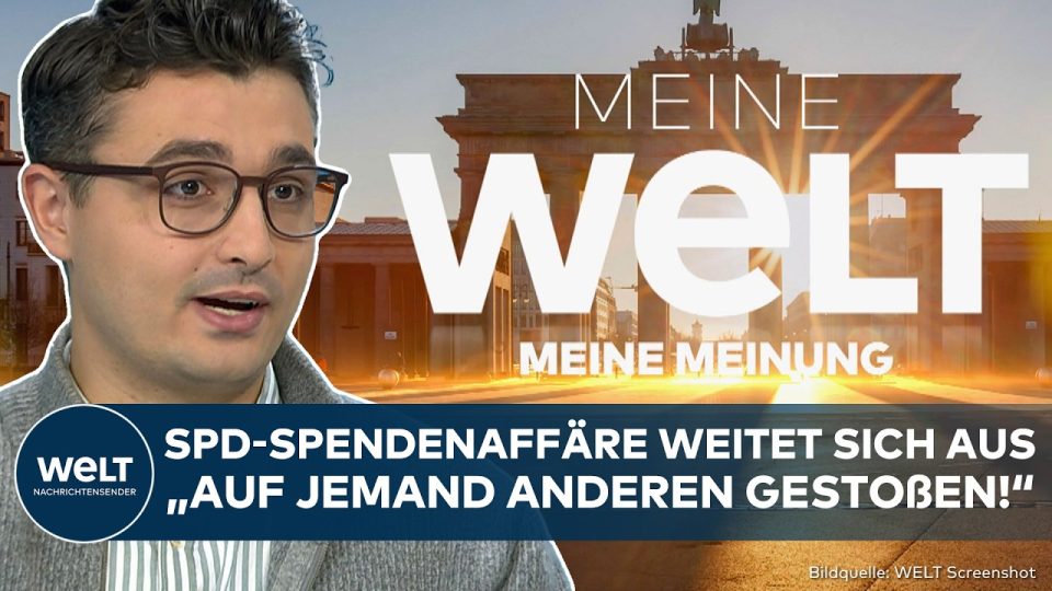SPD-Logo vor dem Berliner Abgeordnetenhaus – Symbol der SPD-Spendenaffäre rund um Kai Krach und die Klinikgelände-Vergabe in…