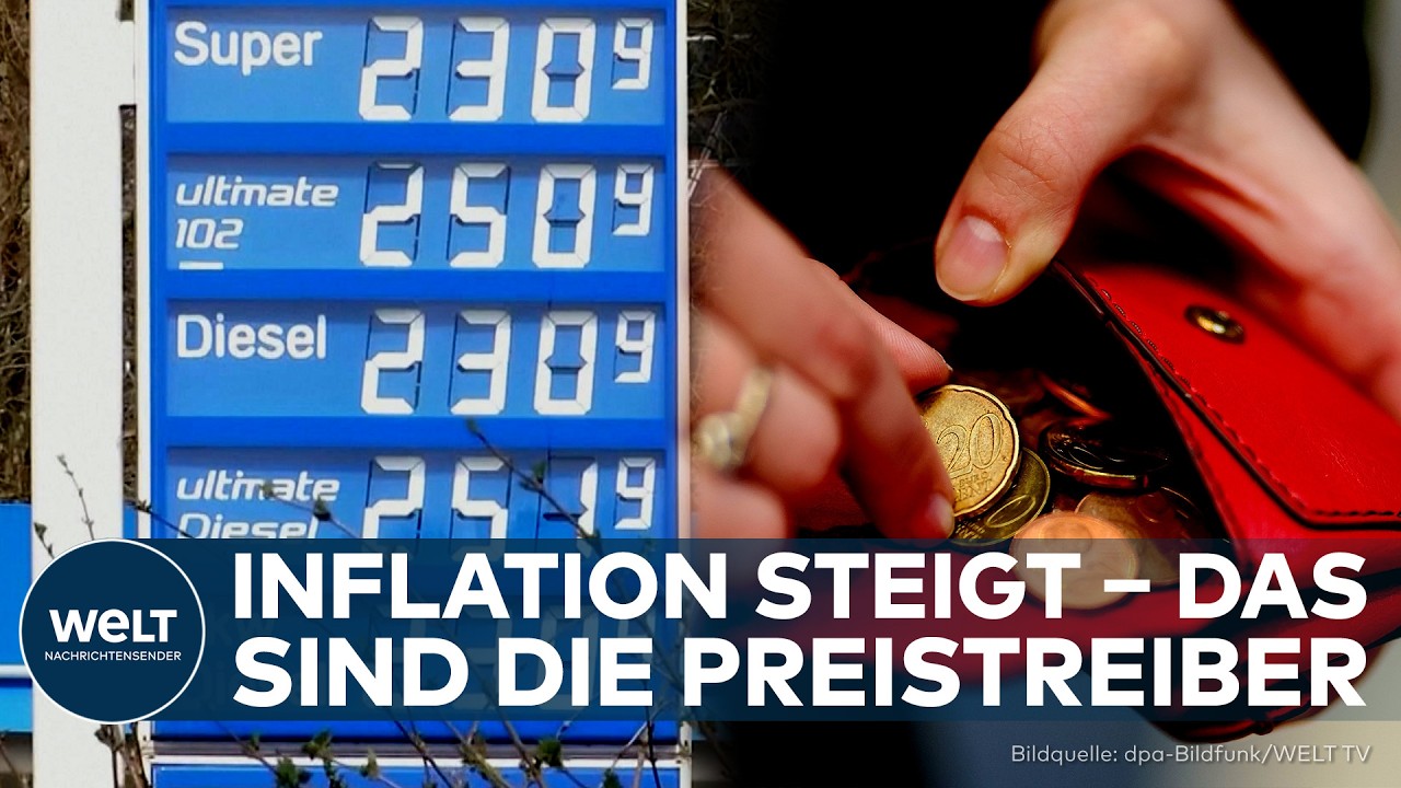Inflation Deutschland – Grafik zur Inflation in Deutschland zeigt steigende Verbraucherpreise im August 2026