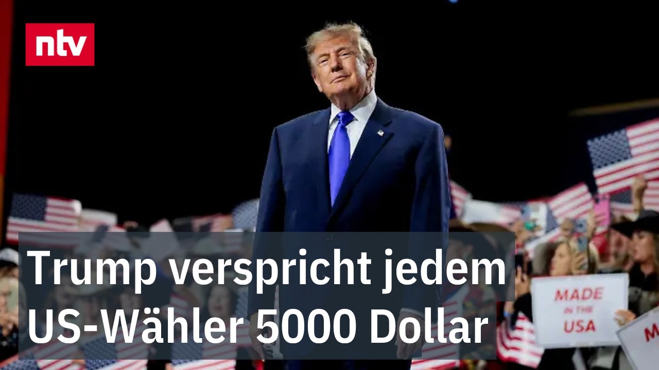 Zwischenwahlen USA – Donald Trump spricht auf einem Parteitag über Direktzahlungen vor den Zwischenwahlen in den USA