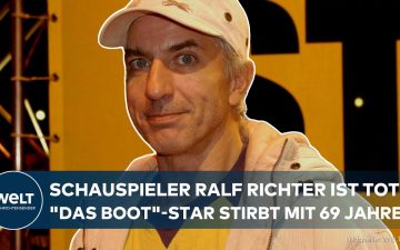 Porträtaufnahme des Schauspielers Ralf Richter, bekannt aus dem Film Das Boot, in nachdenklicher Pose