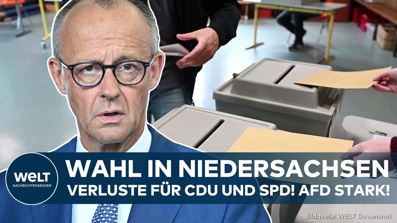 Kommunalwahl Niedersachsen – Wahlplakate zur Kommunalwahl in Niedersachsen – AfD verdreifacht Ergebnis, CDU und SPD verliere…