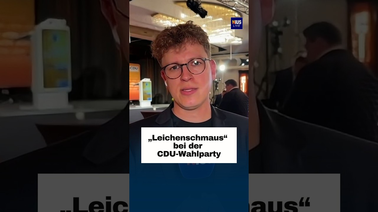 CDU Sachsen-Anhalt Wahl – Gedämpfte Stimmung auf der CDU-Wahlparty in Magdeburg nach dem schwachen Ergebnis der CDU Sachsen-…