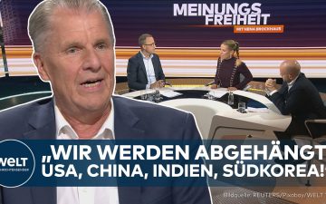 Verlassene Fabrikhalle in Deutschland symbolisiert die Deindustrialisierung Europas im globalen Wettbewerb