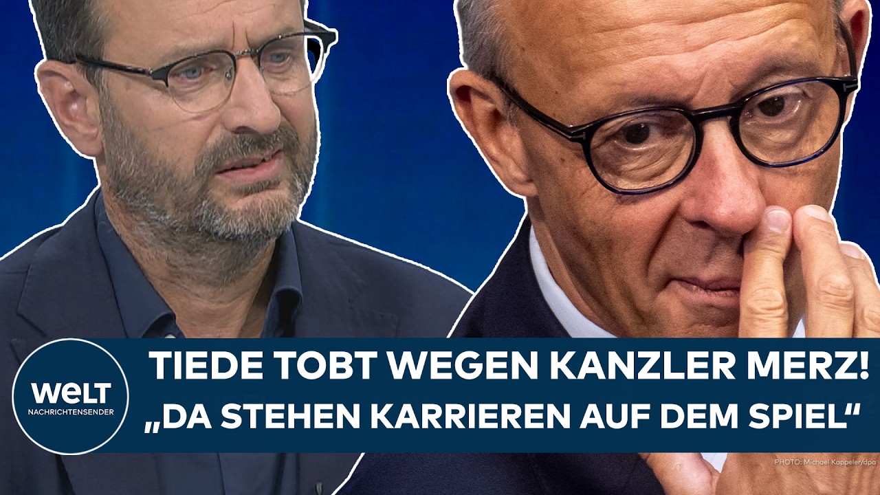 Friedrich Merz als Bundeskanzler und CDU-Parteivorsitzender bei einem Auftritt – Merz Autoritätsverlust in der Union