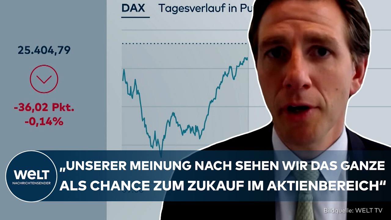 Händler an der Börse beobachten fallende Kurse – Anleihemarkt Ausverkauf setzt DAX unter Druck