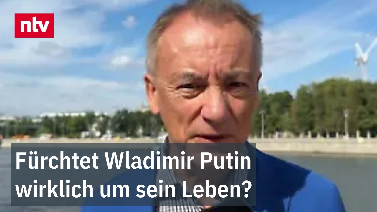 Ukrainekrieg Putin – Wladimir Putin bei einer Pressekonferenz – Spekulationen über Angst als Motiv im Ukrainekrieg