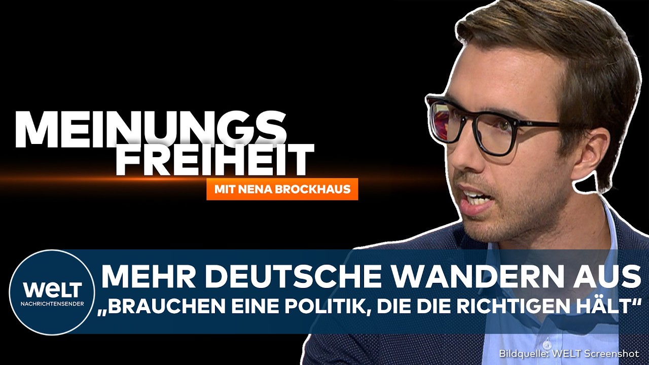 Auswanderung Deutschland – Koffer vor dem Brandenburger Tor als Symbol für die steigende Auswanderung aus Deutschland