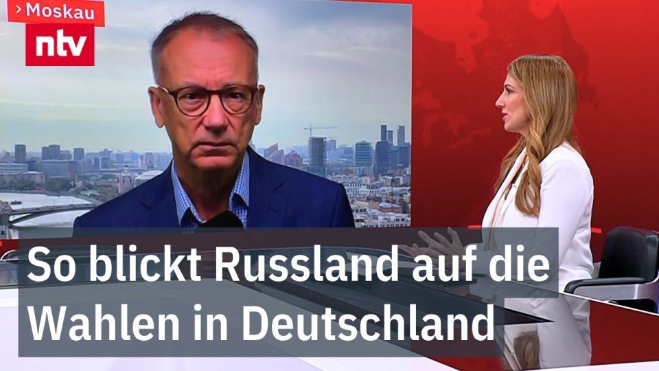 Russisches Staatsfernsehen kommentiert deutsche Wahlergebnisse – Russland Reaktion Wahlen mit Blick auf AfD und Friedrich Me…