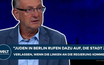 CDU-Kandidat Bernd Ziegelkoff im Wahlkampf zur Berliner Wahl in Marzahn-Mitte