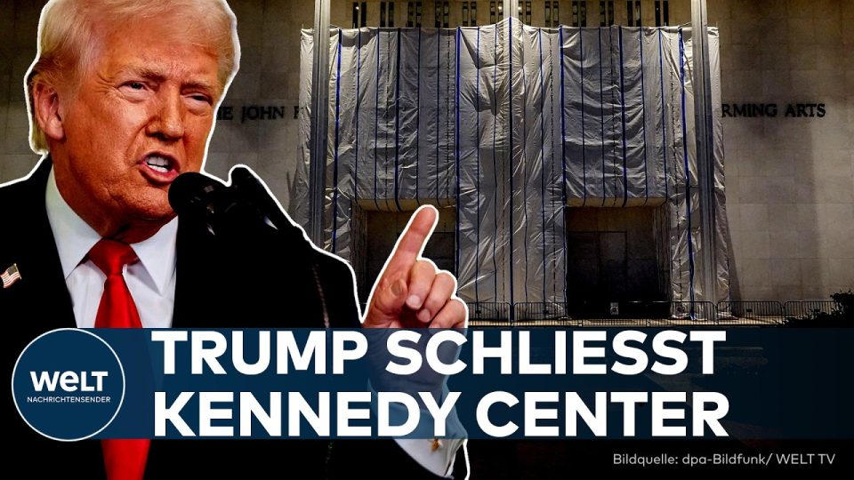 Das Kennedy Center in Washington D.C. – Trump ordnet die Kennedy Center Schließung wegen Sicherheitsmängeln an