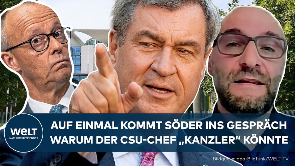 Markus Söder Kanzler – Markus Söder beim CSU-Parteitag – der CSU-Chef als möglicher Kanzlerkandidat im Fokus